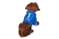 Preview: Original Wackeldackel 19 cm mit Golf-Shirt bekleidet