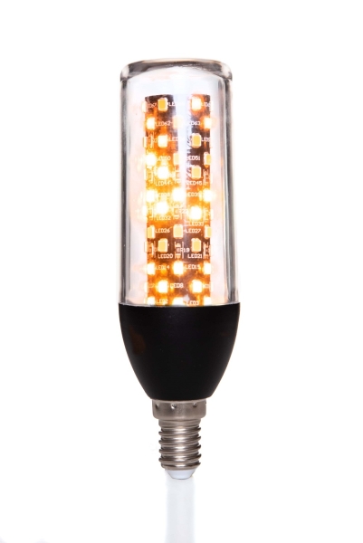 Neu - LED Flackerbirne E14