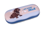 Brillen-Etui mit Putztuch mit Aufdruck vom Original Wackeldackel